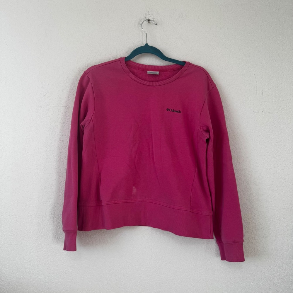 Columbia Sportswear‎ Women's Pink Long Sleeve Crewneck Sweatshirt M